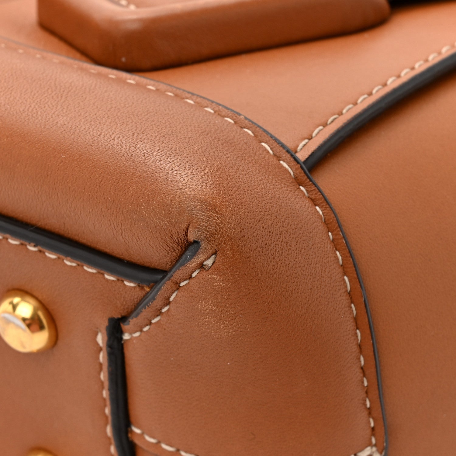 French Calfskin Maxi Intrecciato Small Arco Wood