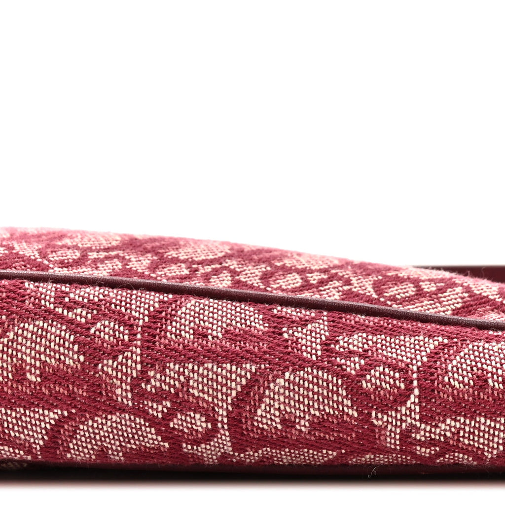 Monogram Mini Saddle Pochette Burgundy