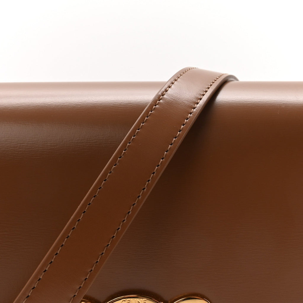 Shiny Calfskin Teen Triomphe Bronze