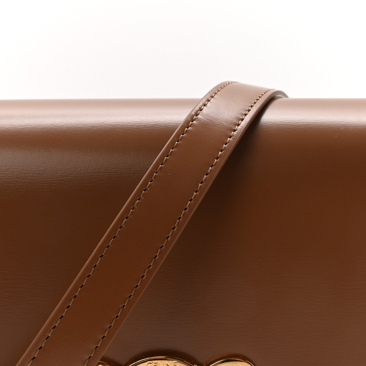 Shiny Calfskin Teen Triomphe Bronze