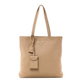Vitello Daino Soft Large Tote Bag Sabbia