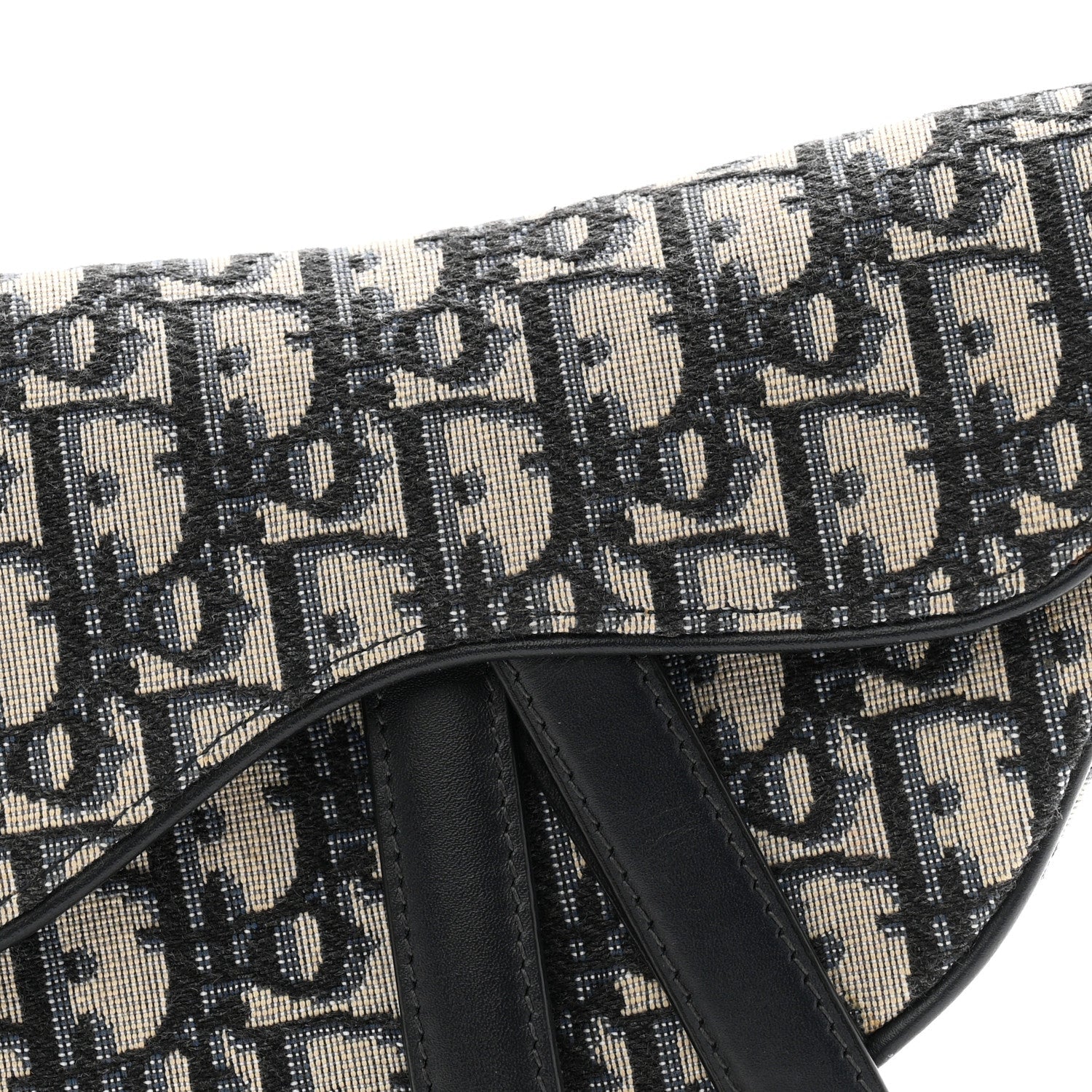 Oblique Mini Saddle Bag Blue