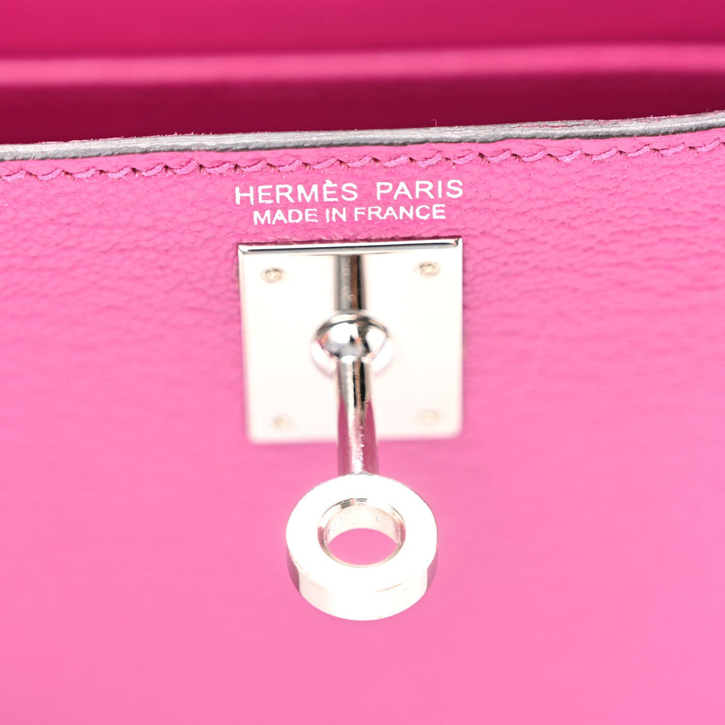 Chevre Mysore Mini Kelly Sellier 20 Rose Pourpre