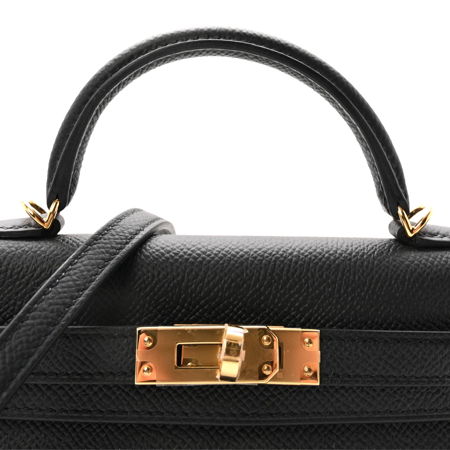 Epsom Mini Kelly Sellier 20 Black