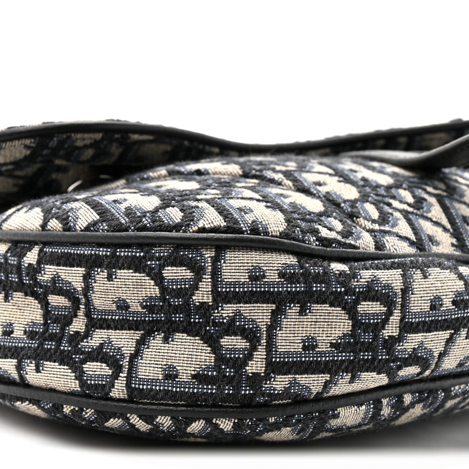 Oblique Mens Saddle Bag Blue