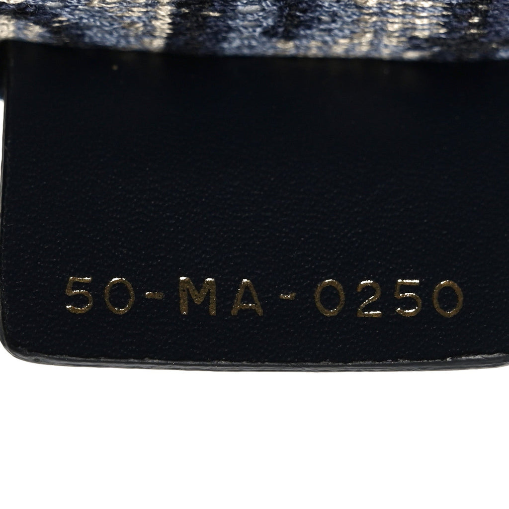 Oblique Medium Book Tote Blue Multicolor