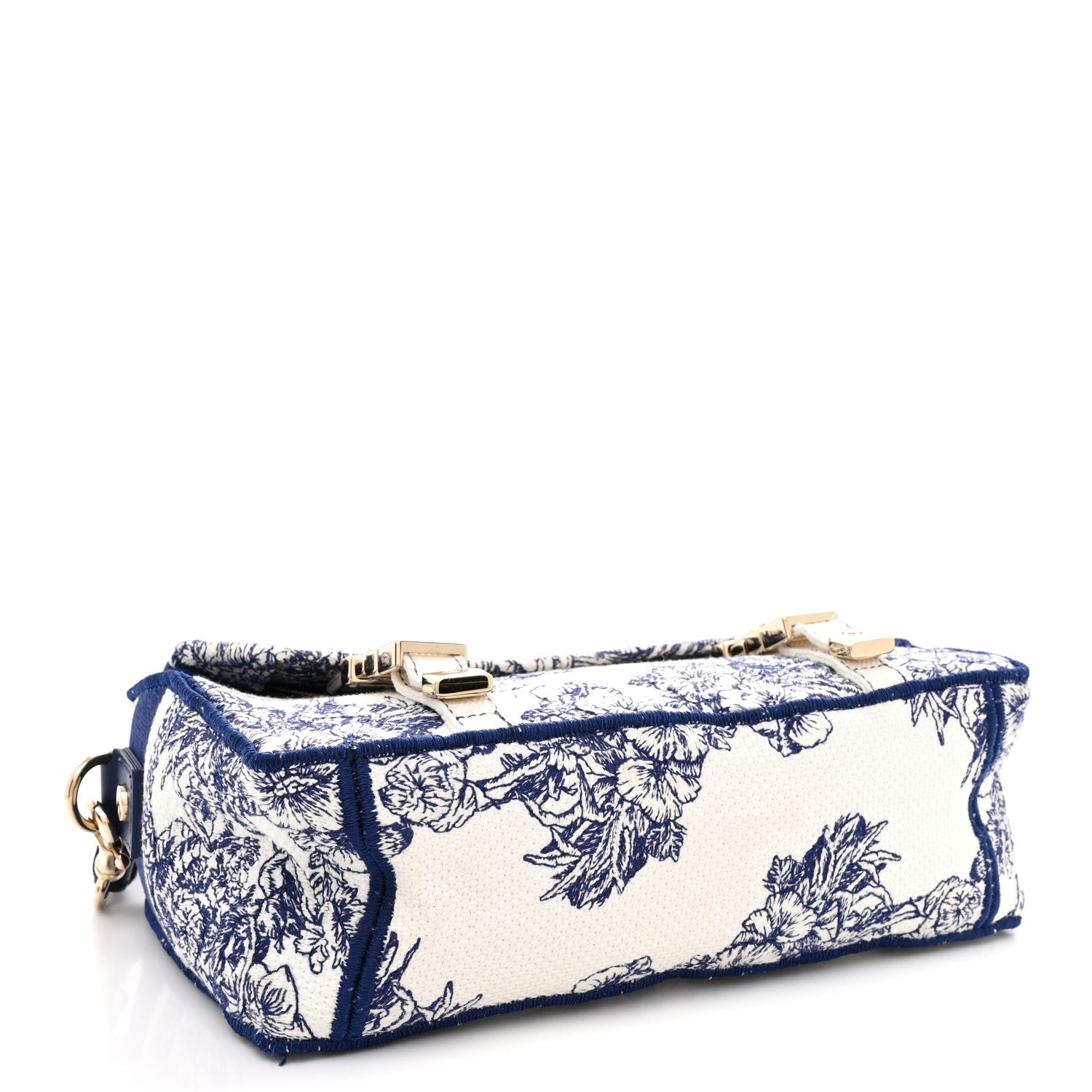 Canvas Embroidered Reve D'Infini Small Diorcamp Messenger  Blue