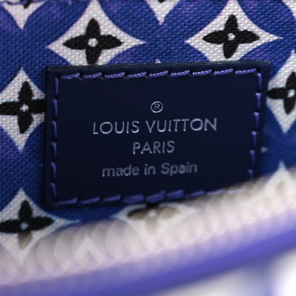Monogram Giant By The Pool 2.0 Neverfull MM Pochette Blue