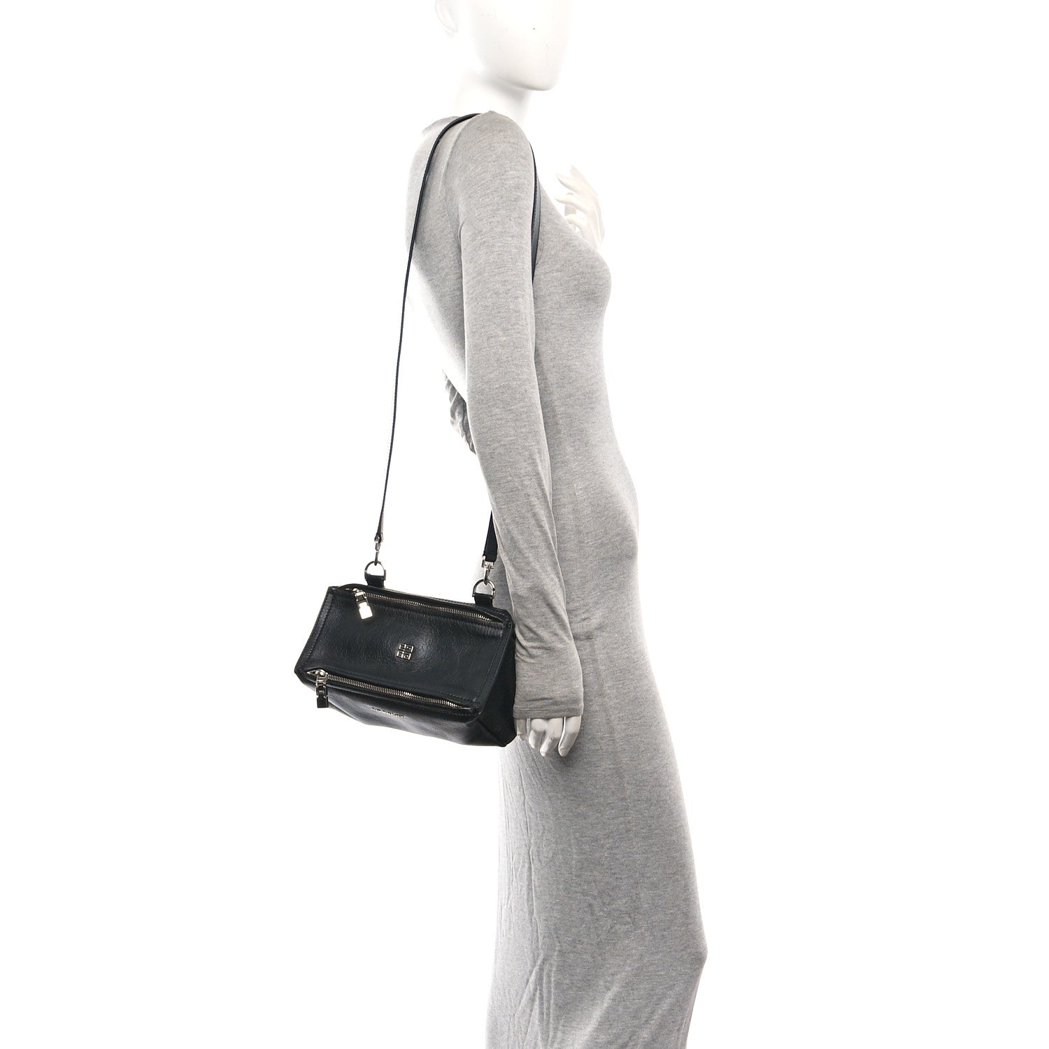 Sugar Goatskin Mini Pandora Black