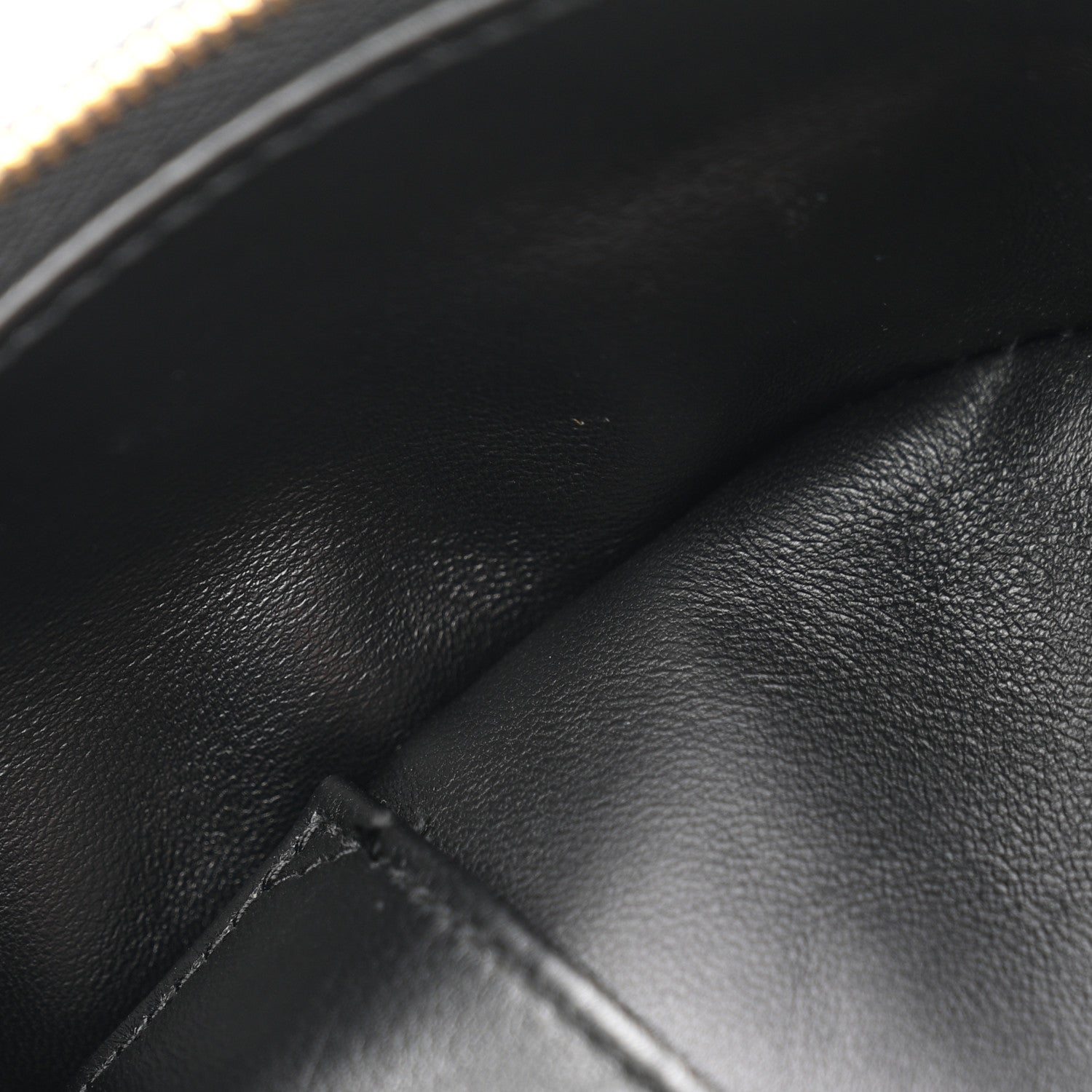 Lambskin Cannage Mini Backpack Black