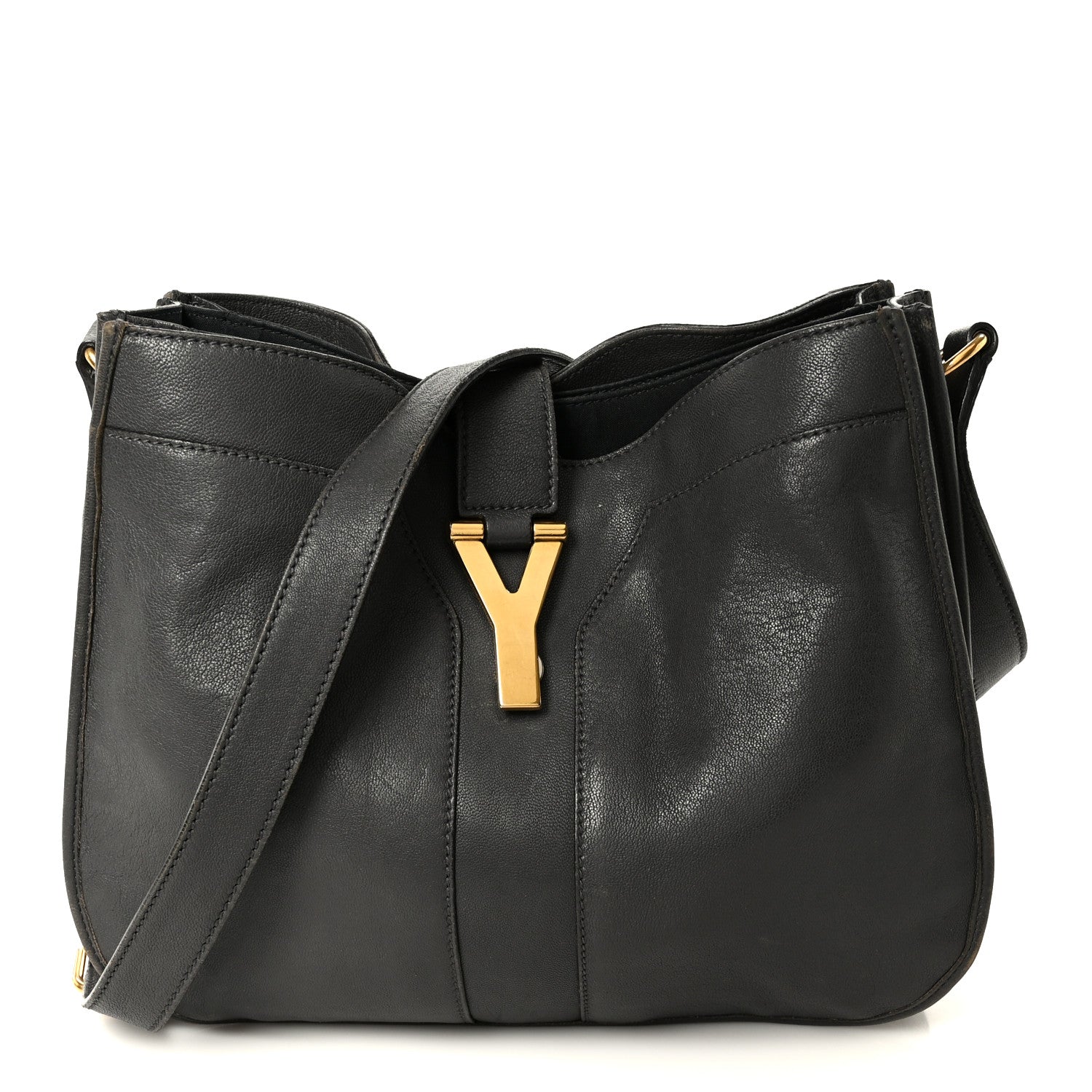 Sheepskin Medium Chyc Shoulder Bag Grey