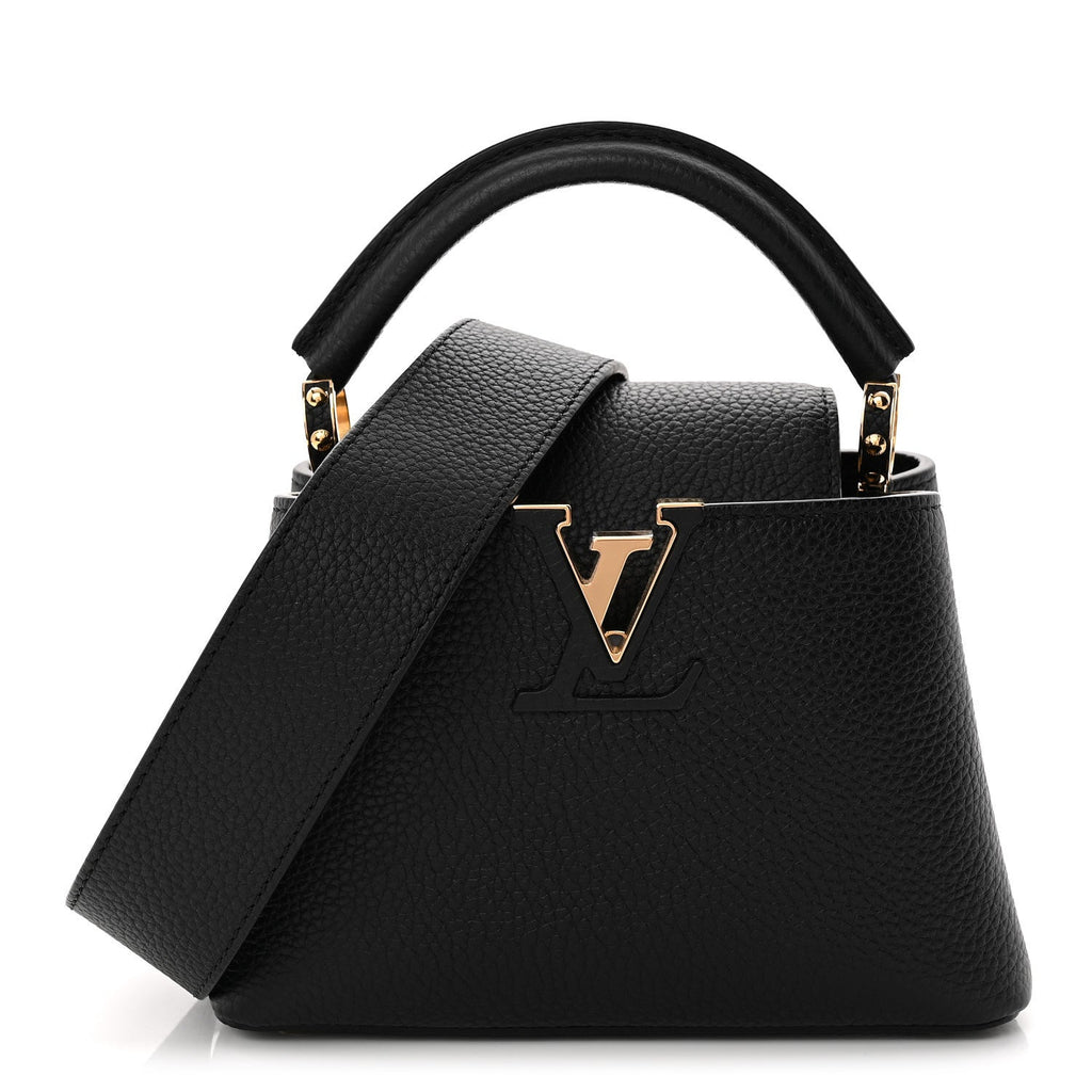 Taurillon Mini Capucines Black