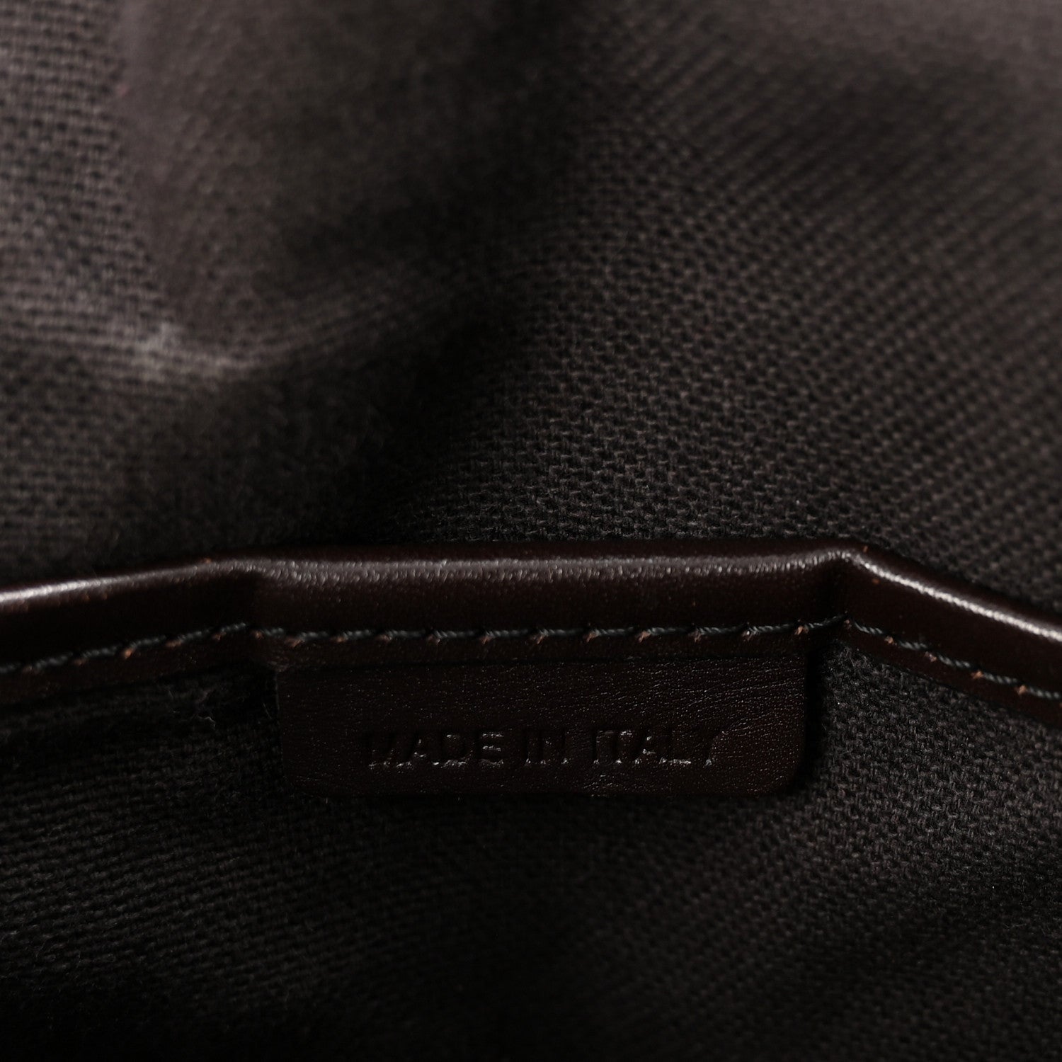 Grained Calfskin Haymarket Check Medium Golderton Tote Chocolate