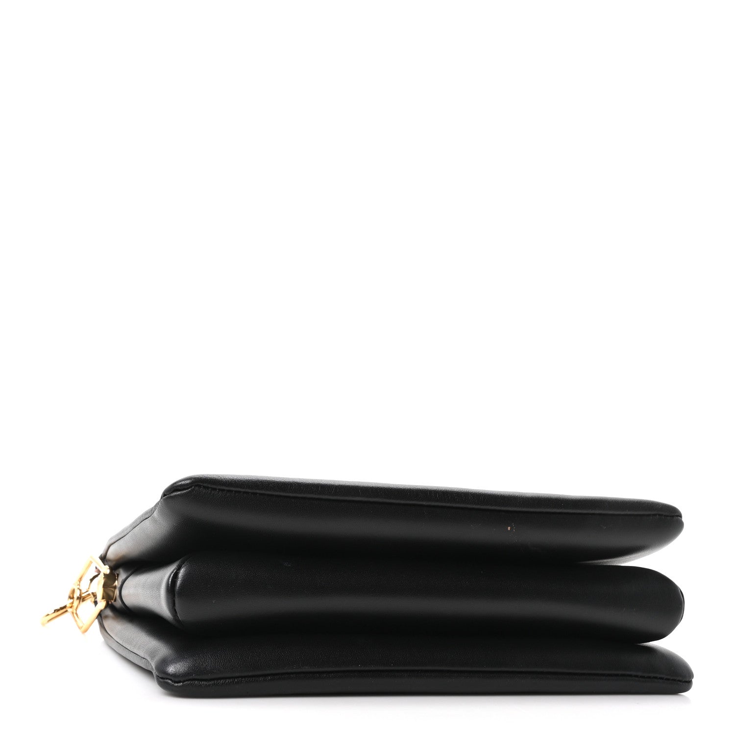 Lambskin Embossed Monogram Coussin PM Black