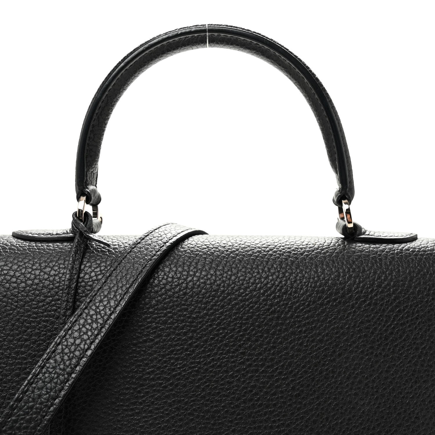 Taurillon Blush Rejane MM Black