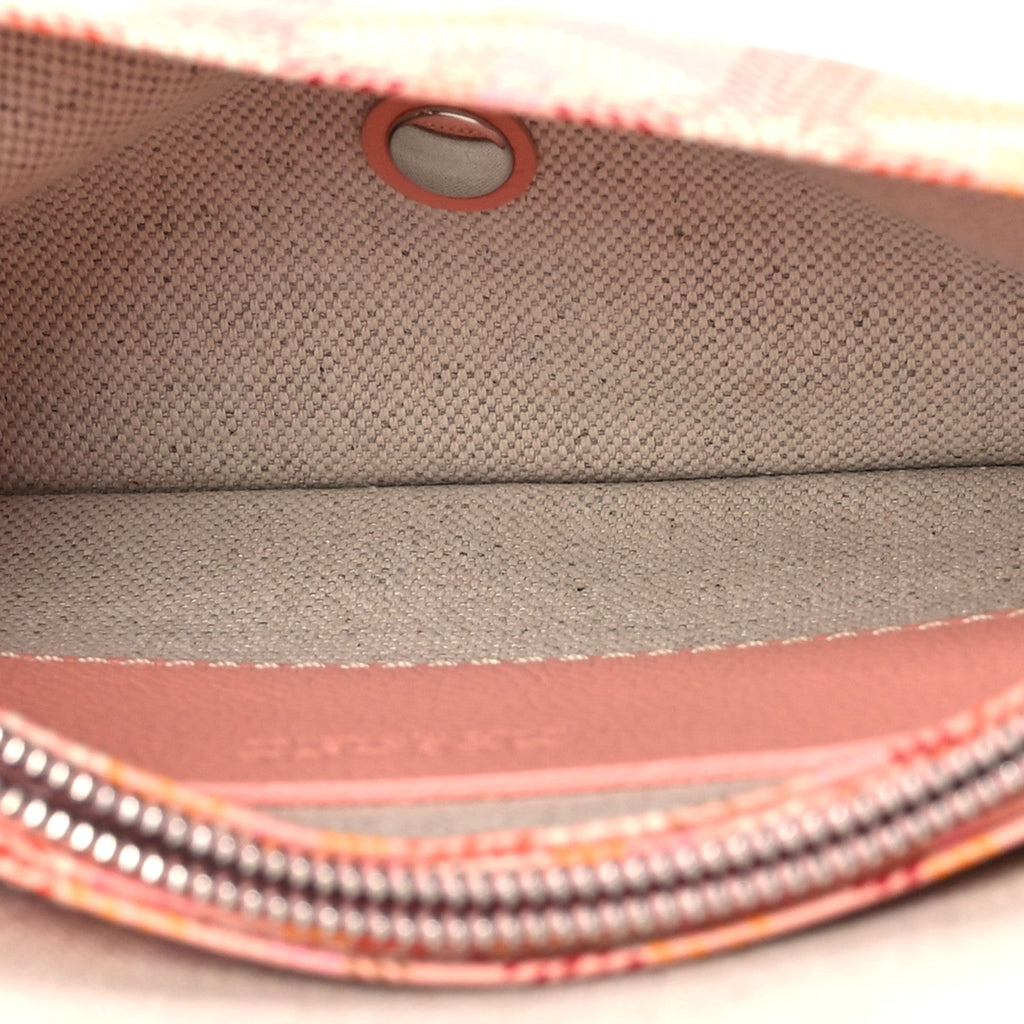 Goyardine Plumet Wallet Clutch Powder Pink