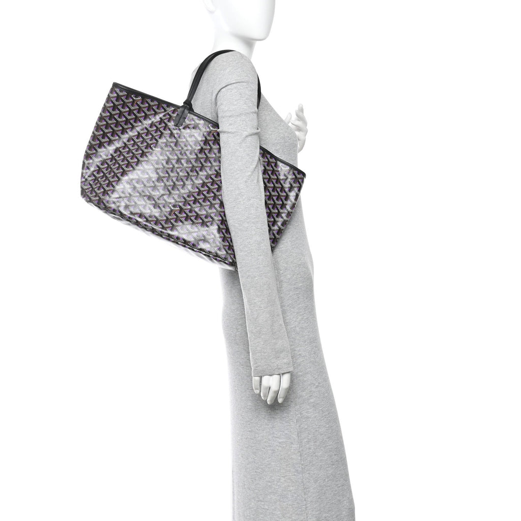 Goyardine Saint Louis Claire Voie PM Black Purple