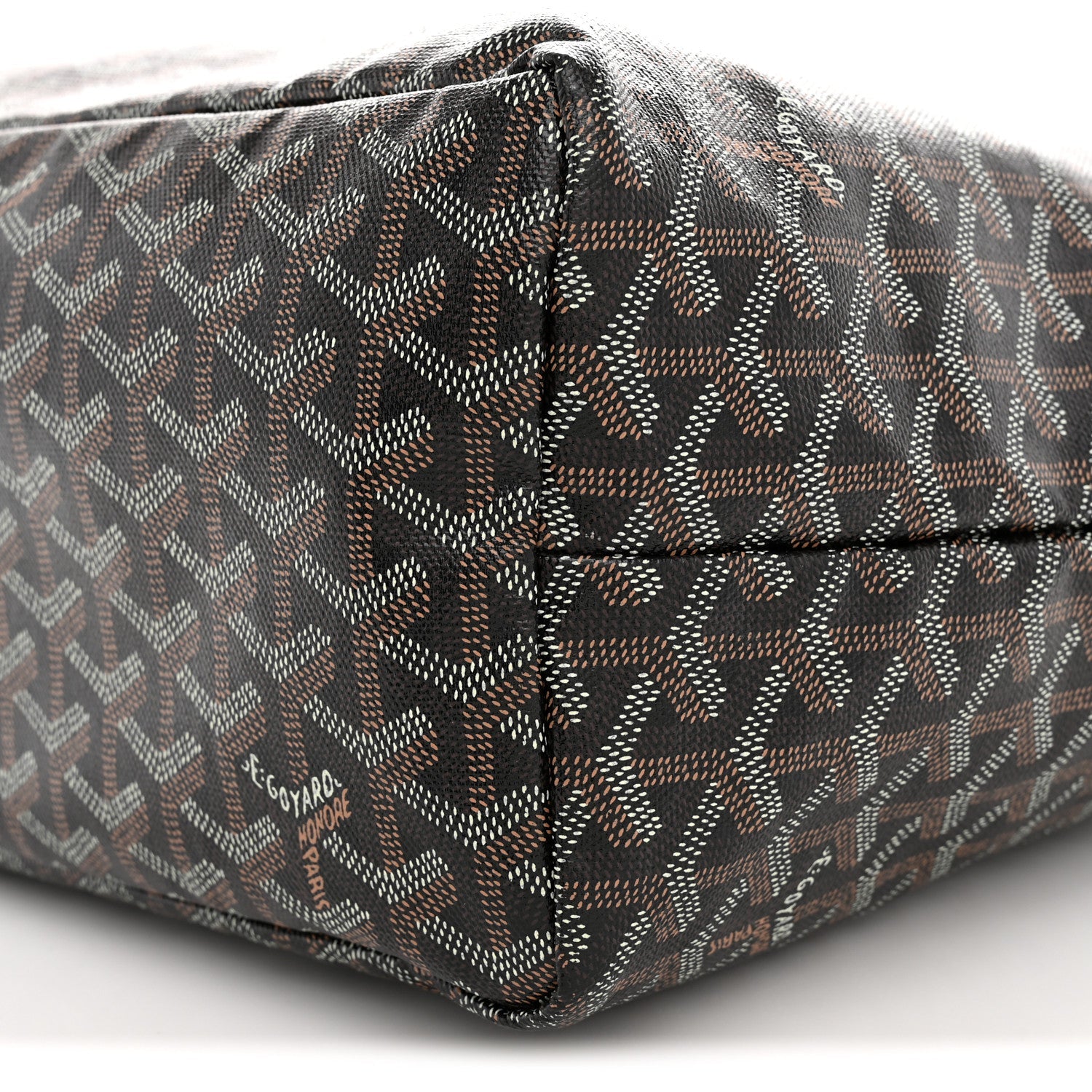 Goyardine Saint Louis PM Black Gold