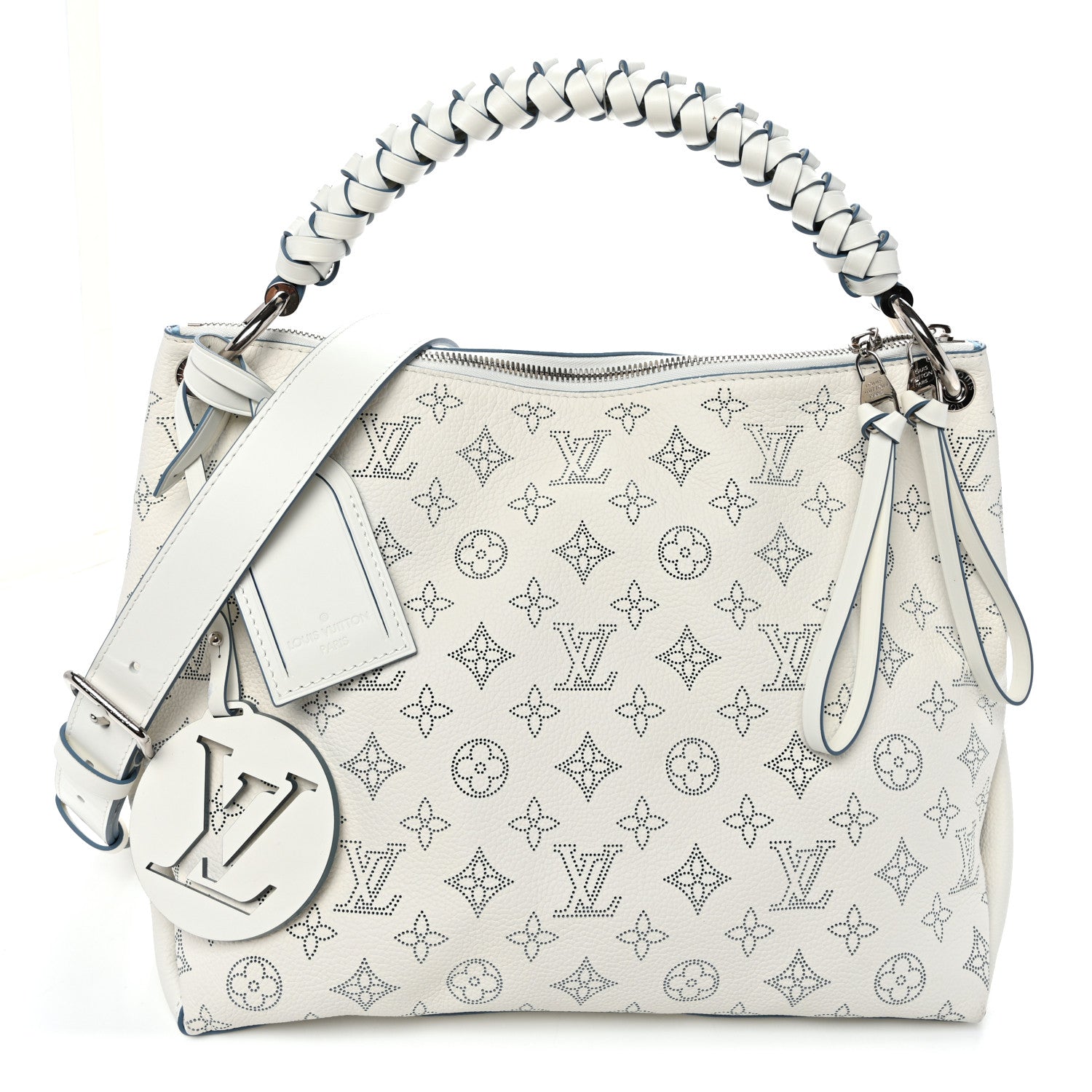 Mahina Beaubourg Hobo MM Snow Orage Blue