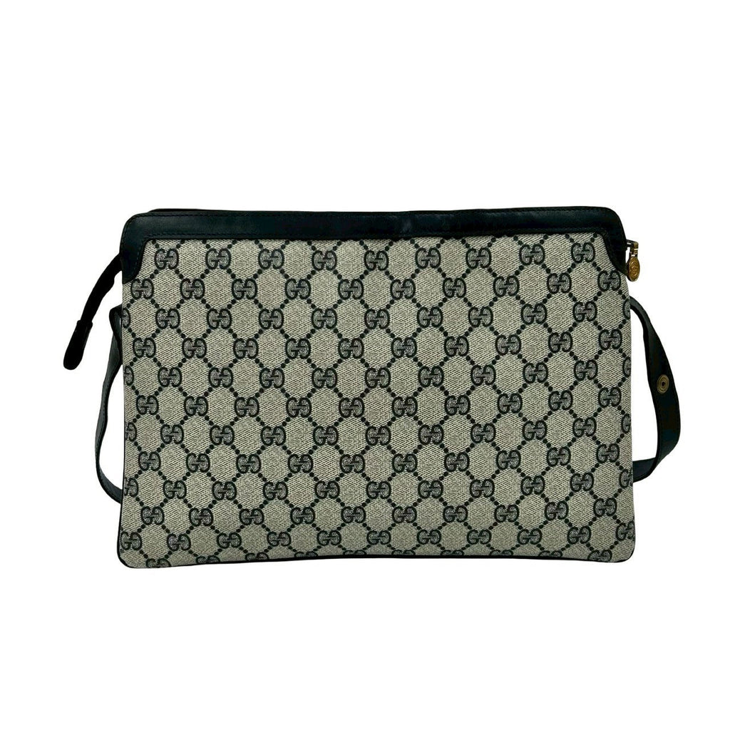Gucci GG Logo PVC Leather Shoulder Bag