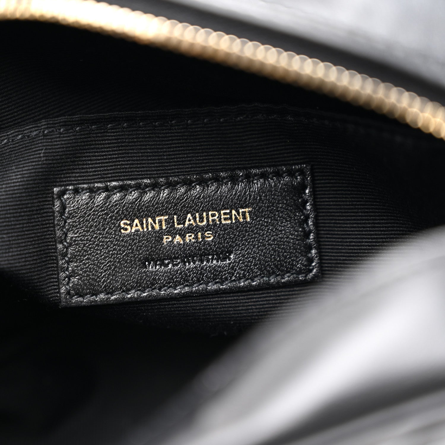 Calfskin Matelasse Monogram Lou Belt Bag Black