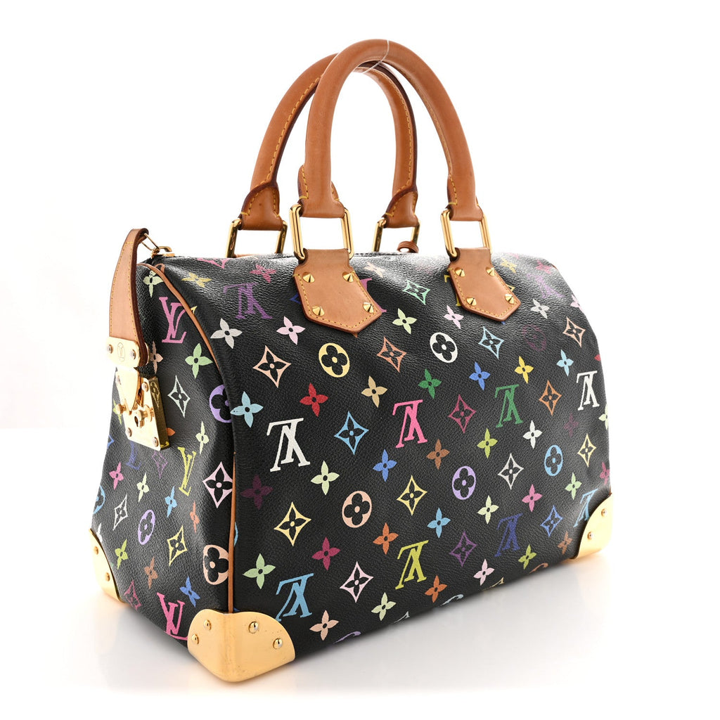 Monogram Multicolor Speedy 30 Black