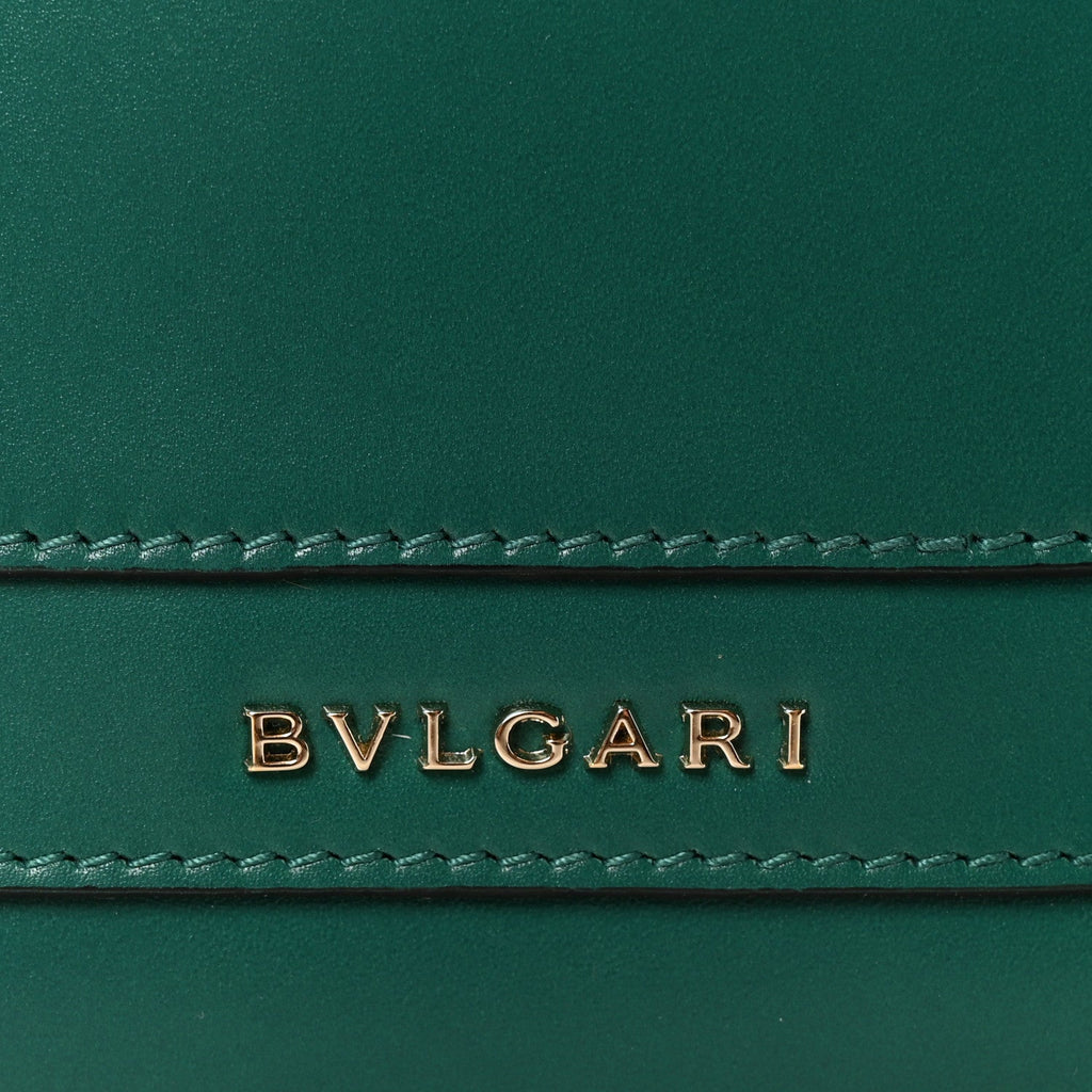 Calfskin Small Serpenti Forever Snake Strap Crossbody Bag Emerald Green