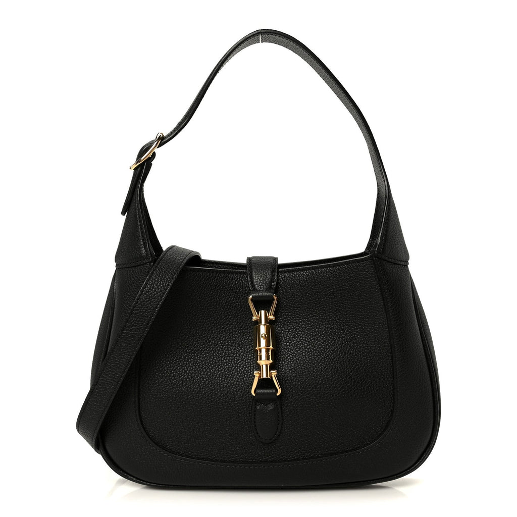 Grand Prix Calfskin Small Jackie 1961 Hobo Black