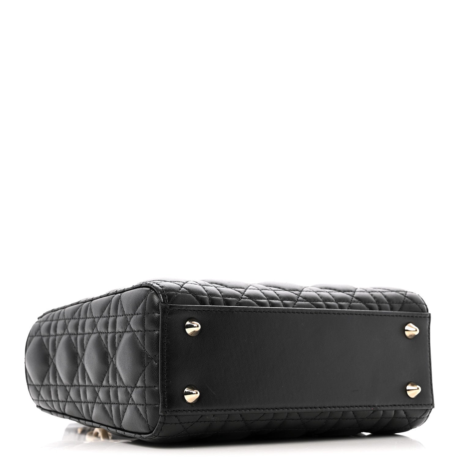 Lambskin Cannage Small My ABCDior Lady Dior Black
