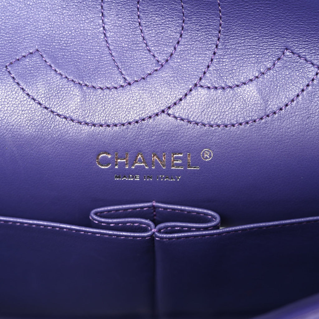 Lambskin Quilted 2.55 Reissue 226 Flap Purple