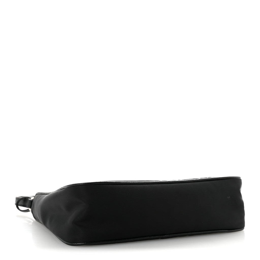 Tessuto Nylon Saffiano Mini Re-Edition 2005 Bag Black