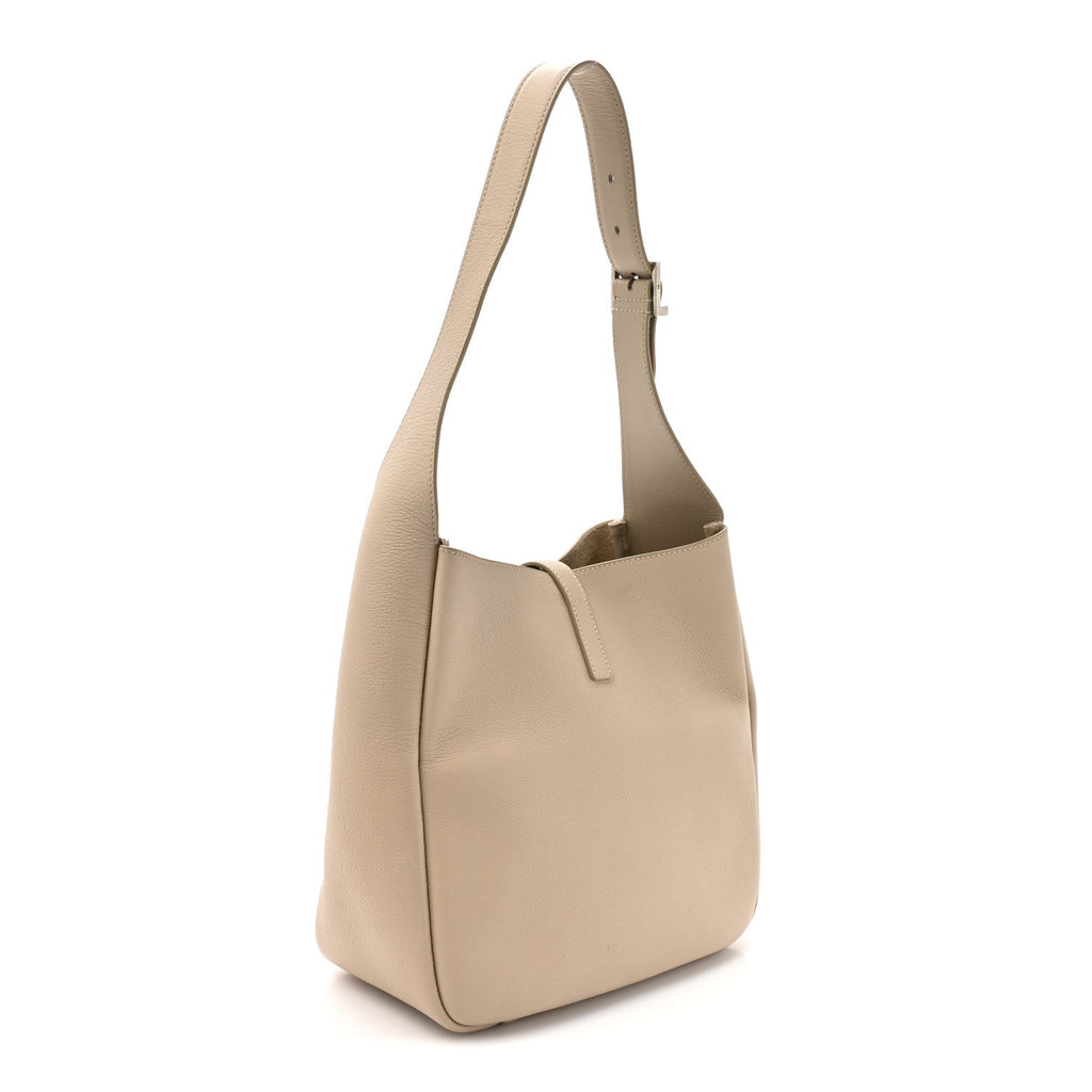 Smooth Calfskin Small Le 5 A 7 Soft Hobo Sea Salt