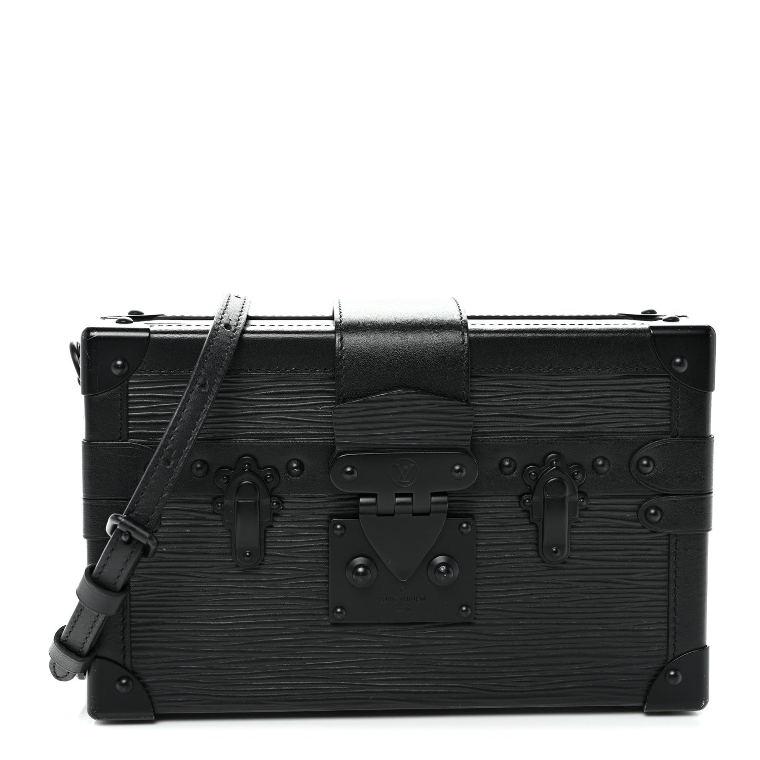 Epi Monochrome Petite Malle Black