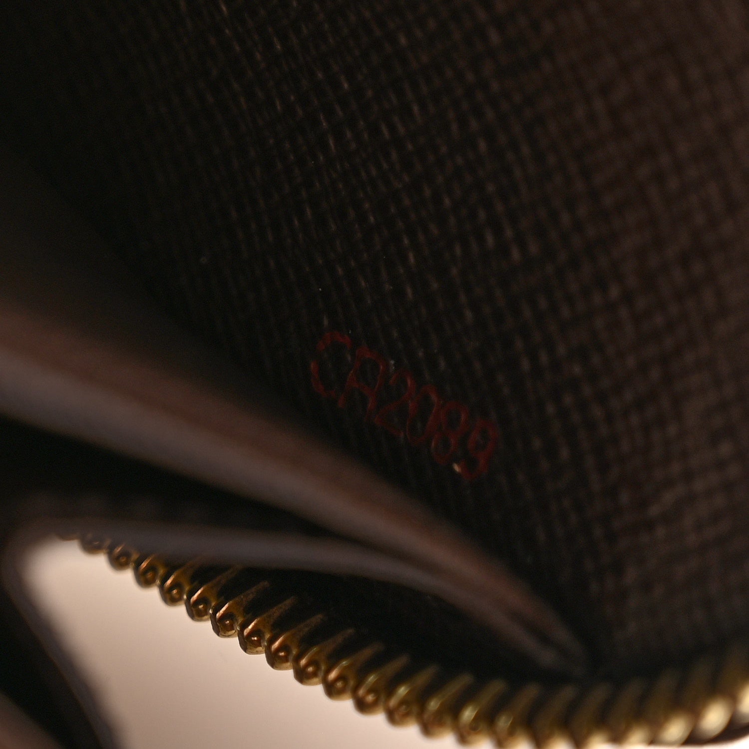 Damier Ebene Zippy Wallet