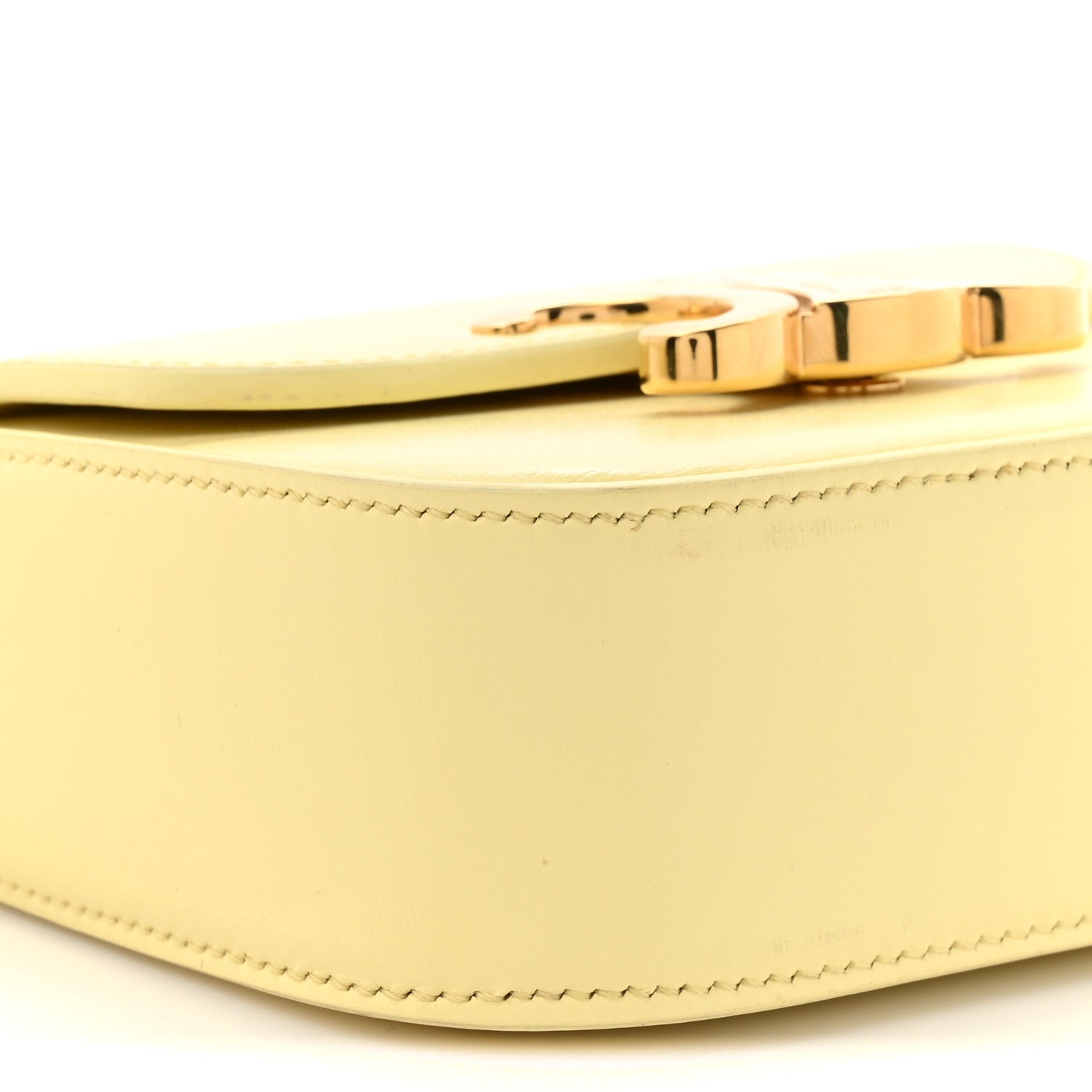 Shiny Calfskin Mini Triomphe Pollen