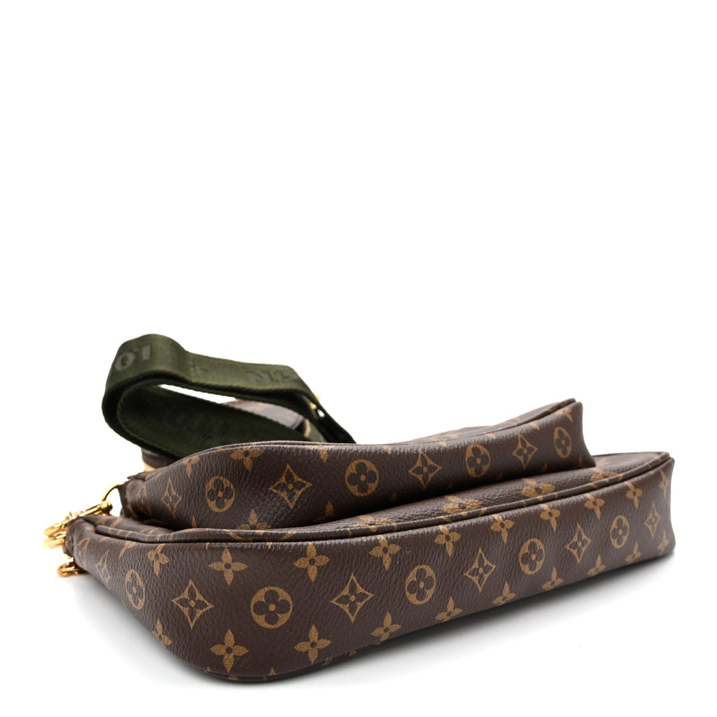 Monogram Multi Pochette Accessories Kaki Kaki