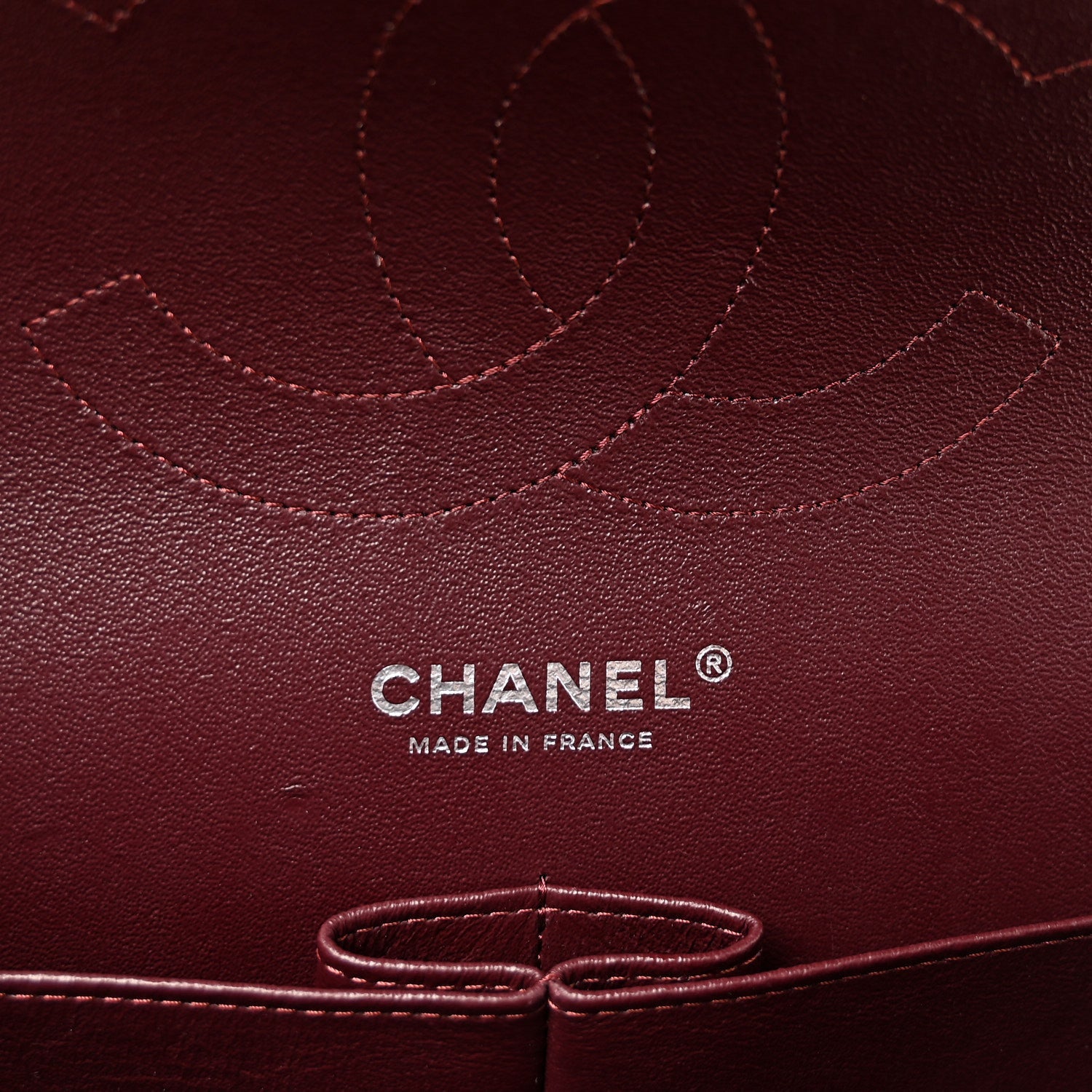 Lambskin Quilted Jumbo Double Flap Black