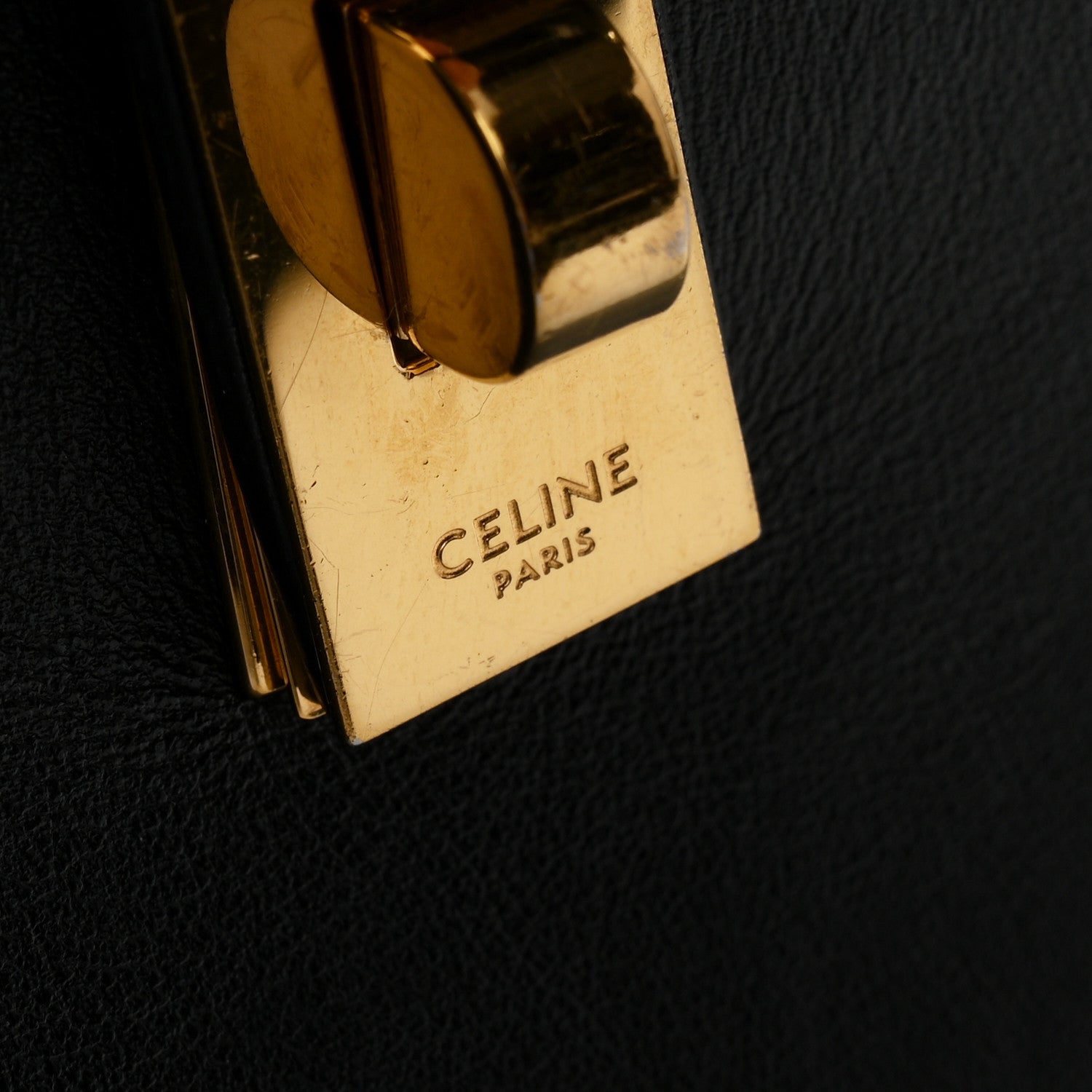 Smooth Calfskin Small Camille 16 Soft Bag Black