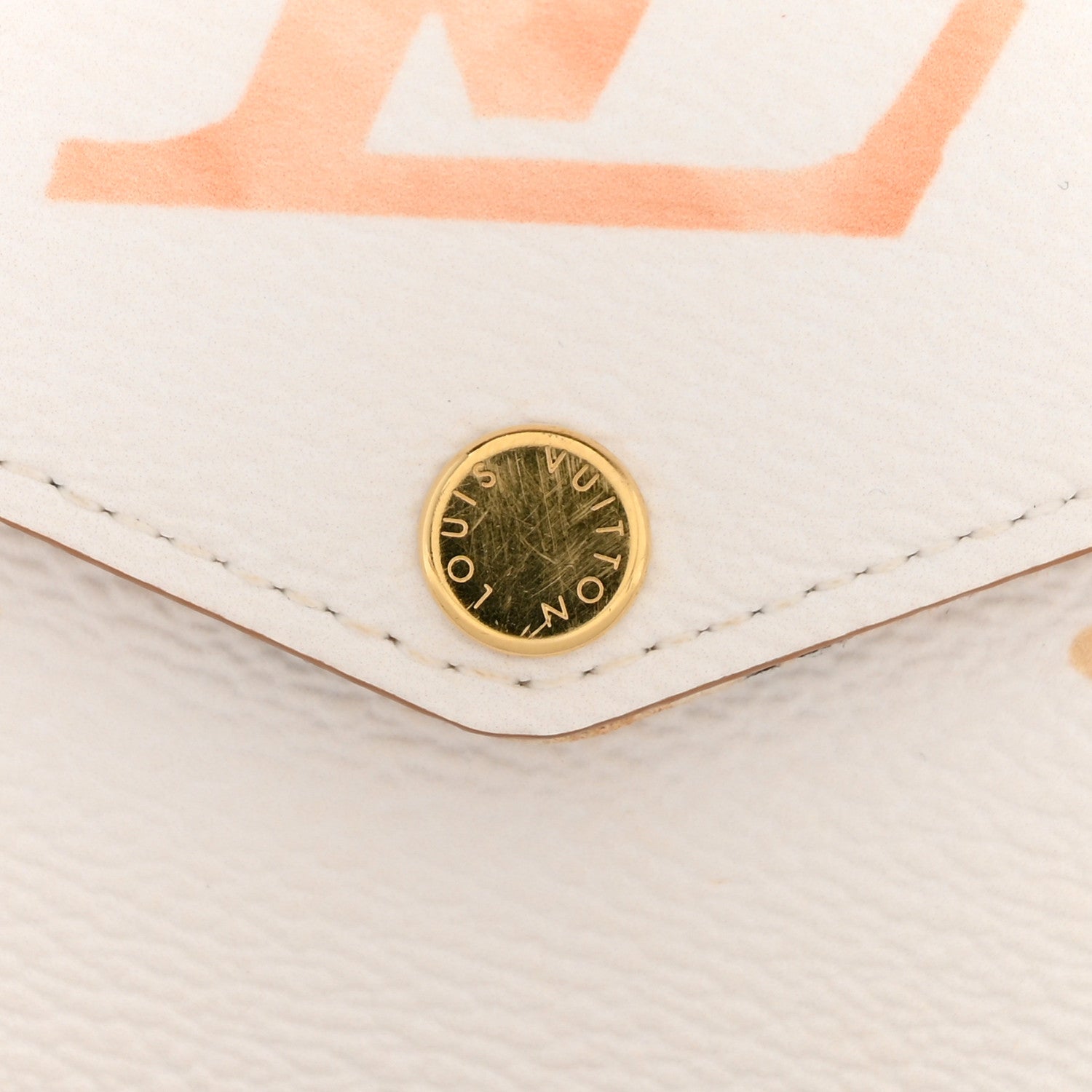Monogram Giant By The Pool 2.0 Felicie Pochette Chain Wallet Beige