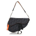 Denim Monogram Flight Saddle Bag