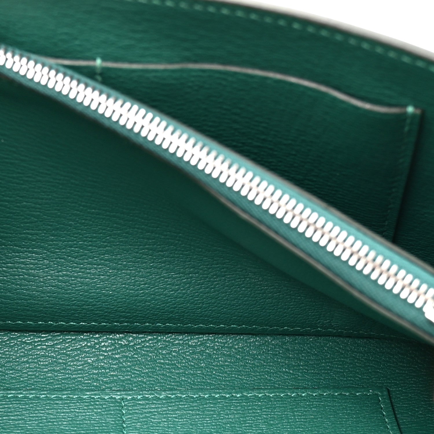 Matte Alligator Kelly To Go Wallet Malachite