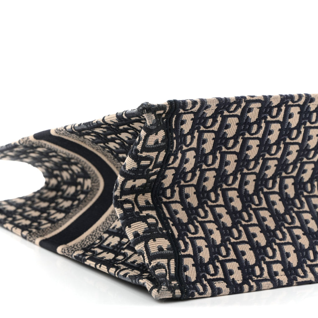 Oblique Large Book Tote Blue Multicolor