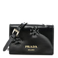 Spazzolato Fior Card Holder With Strap Black