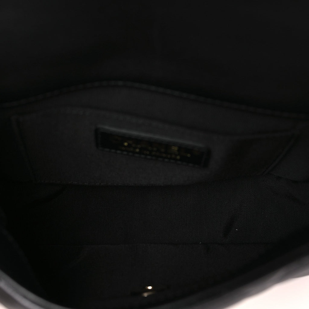 Lambskin Quilted Small My Precious Flap Black