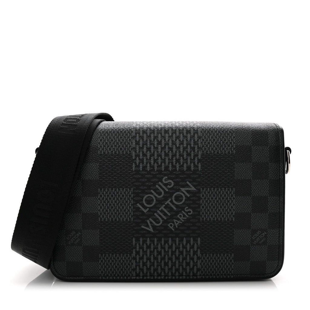 Damier Graphite 3D Studio Messenger
