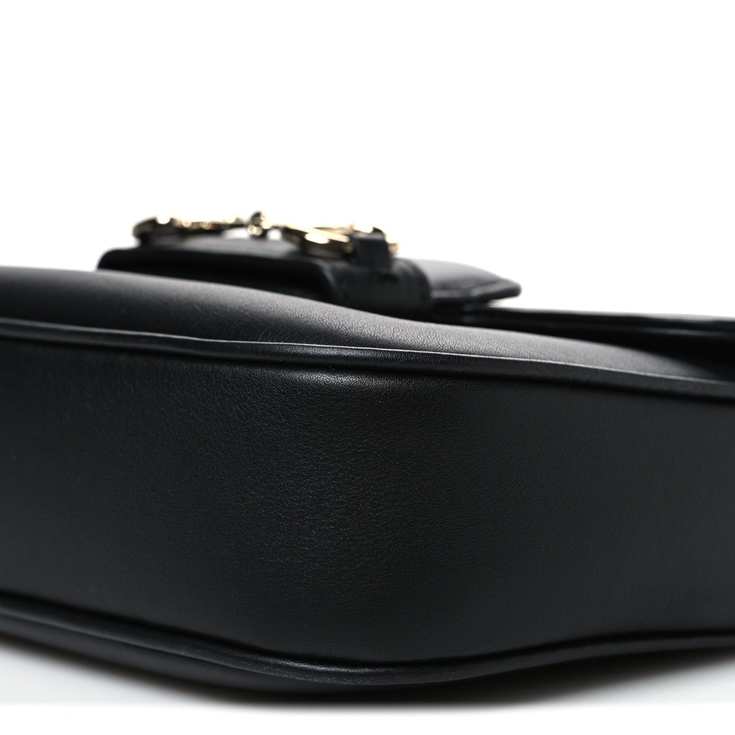 Arabella Calfskin Horsebit 1955 Shoulder Bag Black