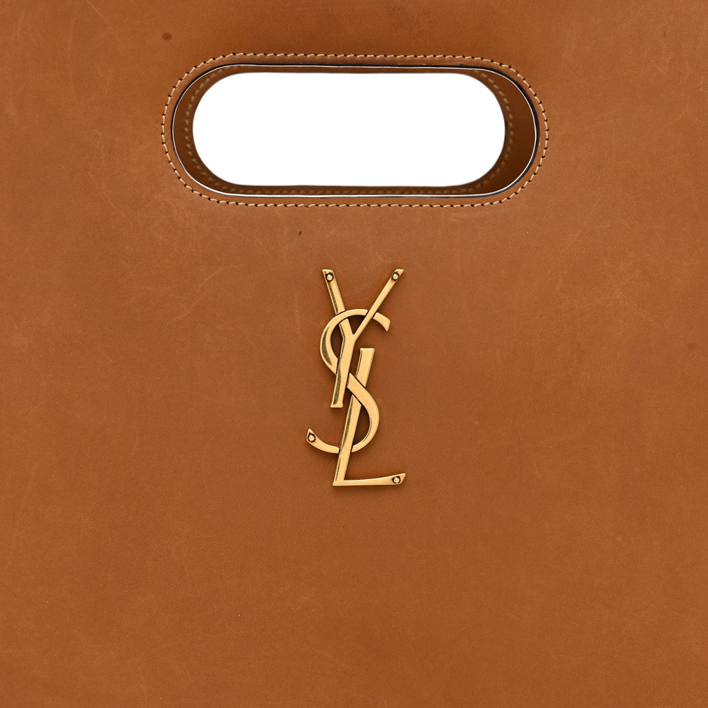 Vegetable Tanned Calfskin Junon Tote Brick