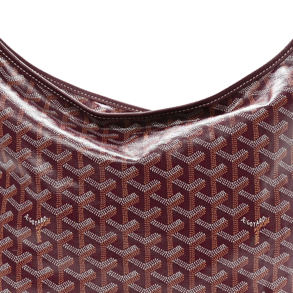 Goyardine Boheme Hobo Burgundy