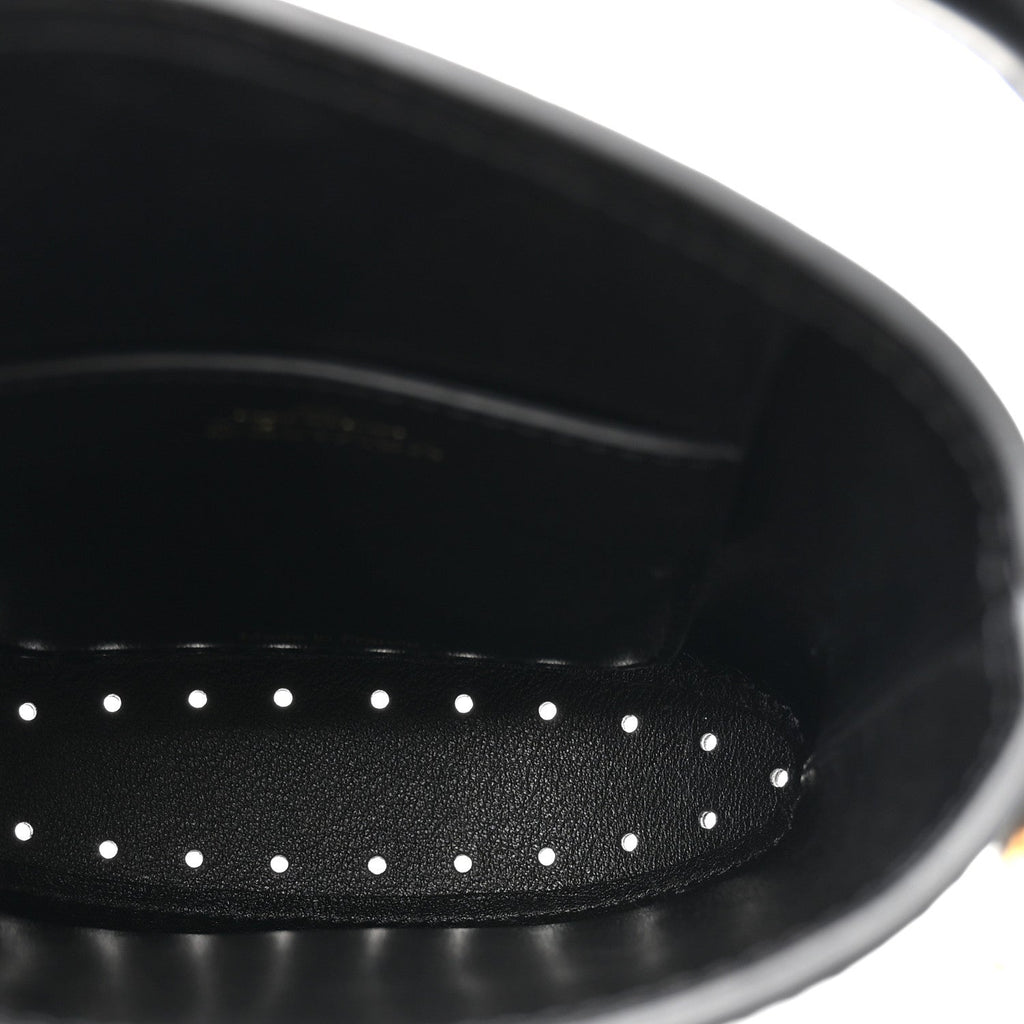 Box Calfskin Toy Pin Eclat Bucket Black
