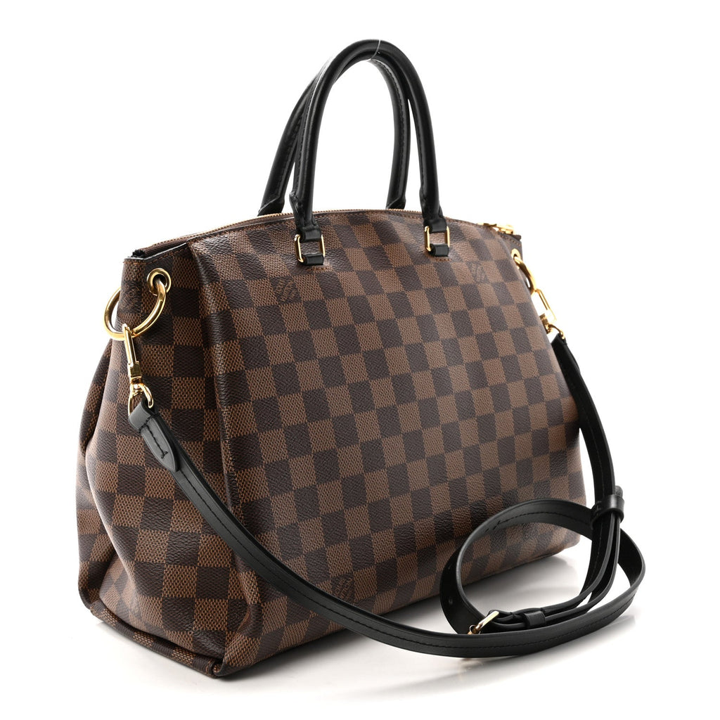 Damier Ebene Odeon Tote MM Black